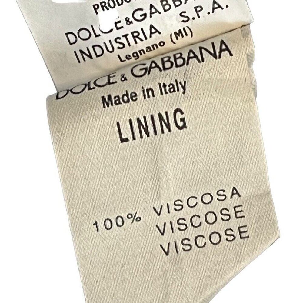 Dolce & Gabbana Womens Brown Wool Steampunk Whimsigoth Suit Jacket Blazer 40 / 4 - Picture 16 of 16